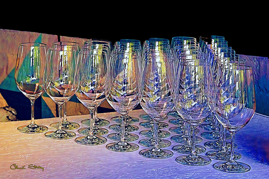 Wine Glasses Photograph by Chuck Staley