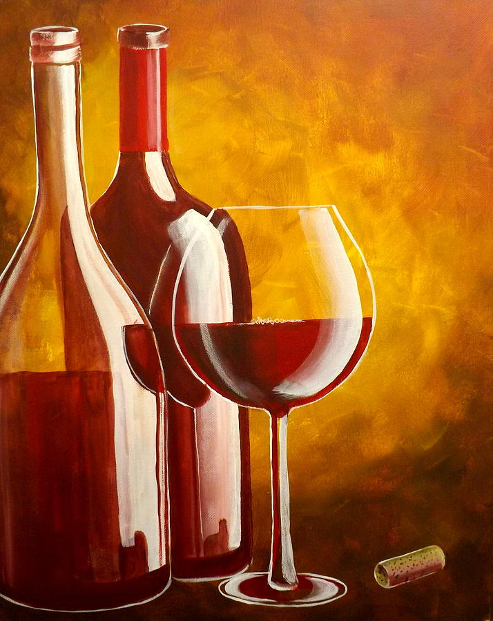 Wine Not Painting by Darren Robinson
