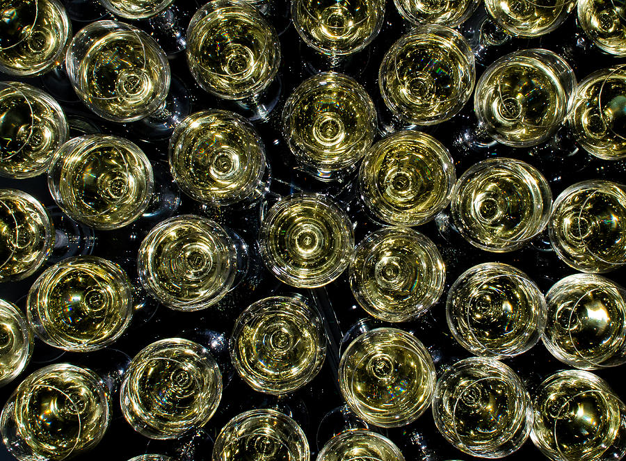 Wine Pattern Photograph by David Downs