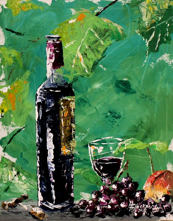 Wine Sampling Painting by Henry Blackmon