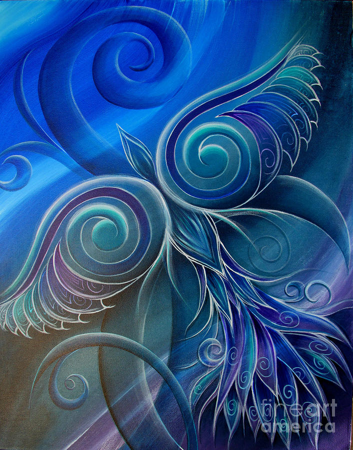 Into the NIght Painting by Reina Cottier