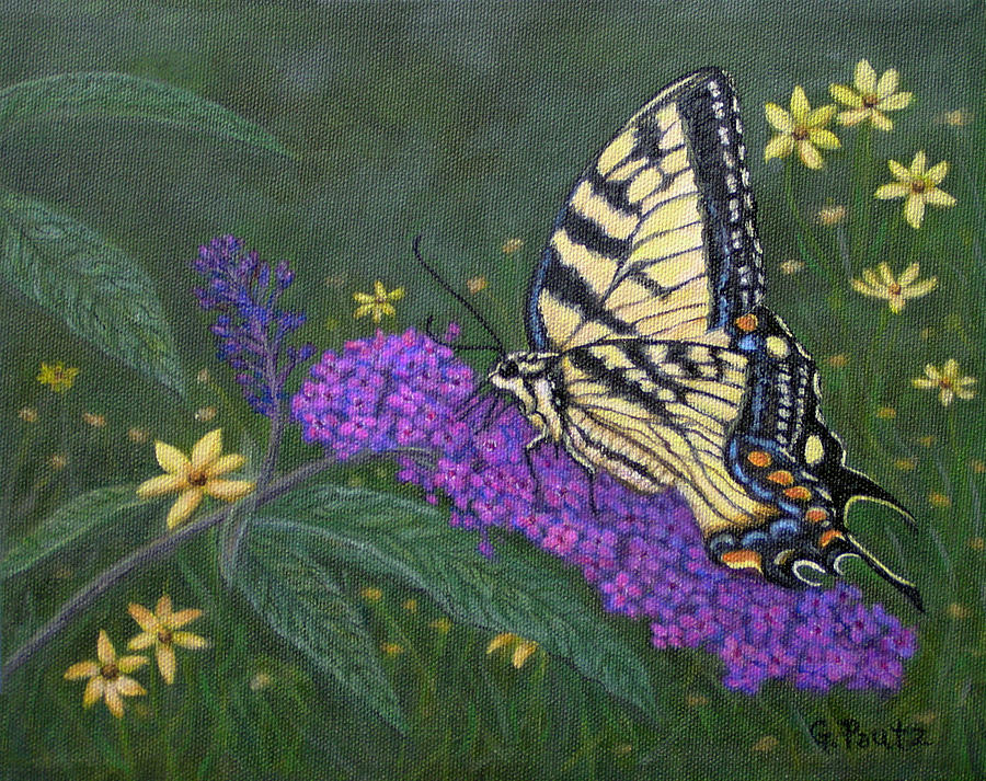 Butterfly Wings of Beauty Painting by Gay Pautz
