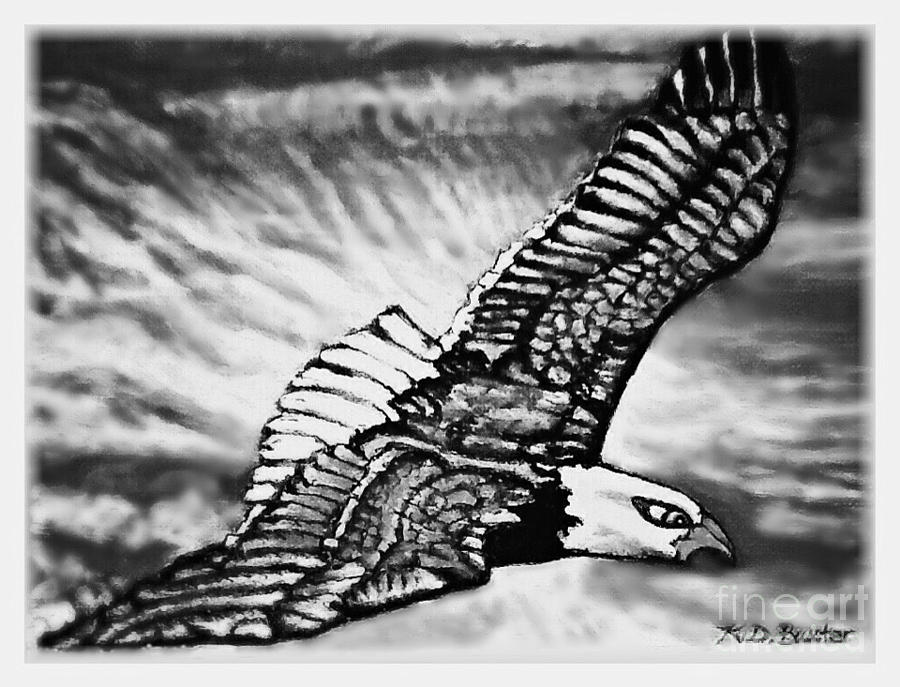 Wings of Flight in Service to Our Country Painting by Kimberlee Baxter