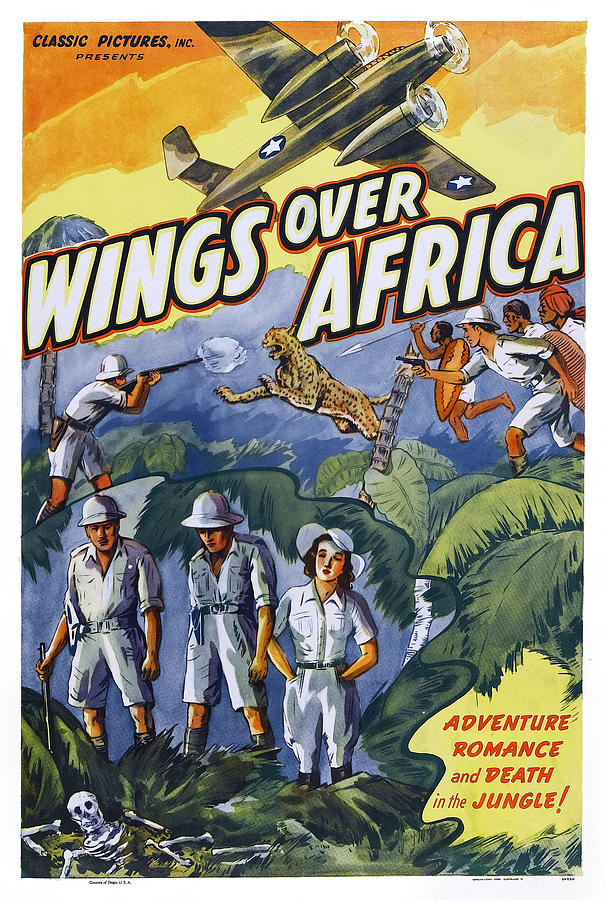 Movie Photograph - Wings Over Africa, Us Poster, 1934 by Everett