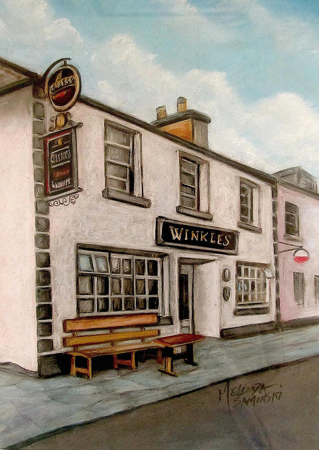 Irish Pubs Painting - Winkles Pub Kinvera Ireland by Melinda Saminski