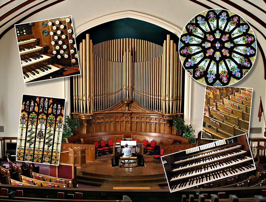 Winnipeg church montage Photograph by Jenny Setchell