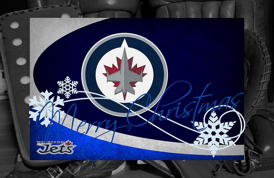 Winnipeg Jets Christmas Photograph by Joe Hamilton | Fine Art America