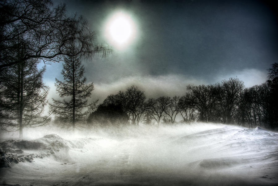 Winnipeg Winter Storm Photograph by Bryan Scott