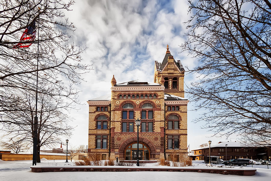 Winona County Courthouse Photograph by Al  Mueller
