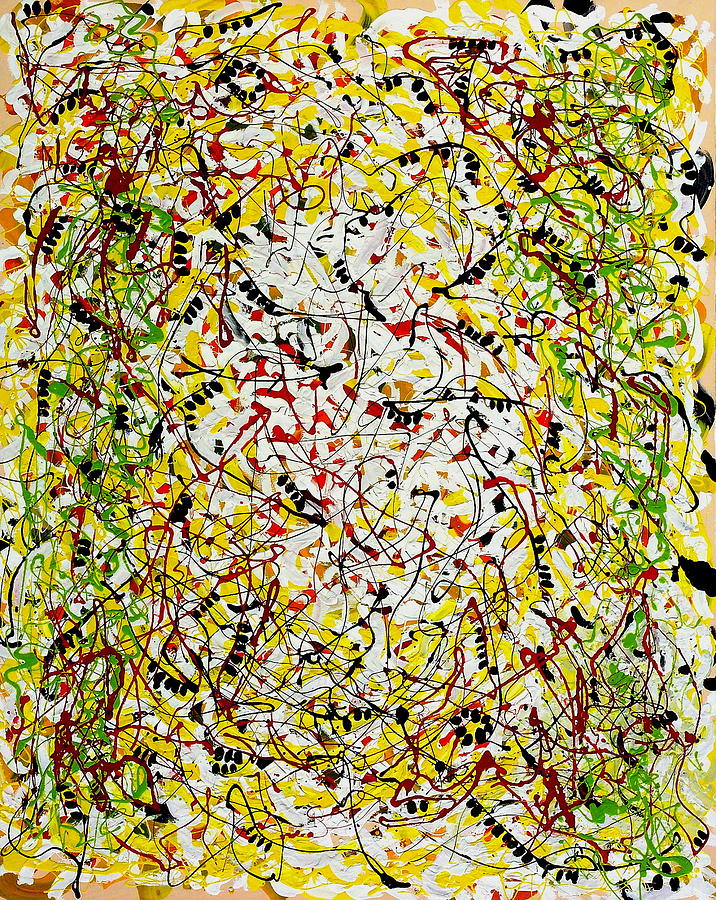 Paintings Painting - Winque by Wayne Salvatore Paintings Painting - Winque by Wayne Salvatore