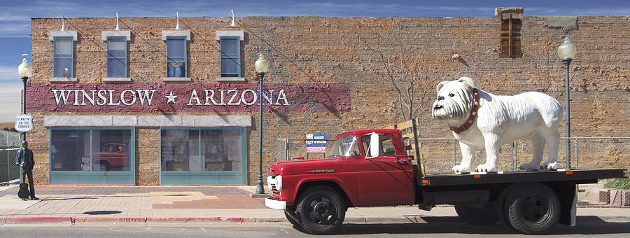 Winslow Arizona Photograph by Mike McGlothlen
