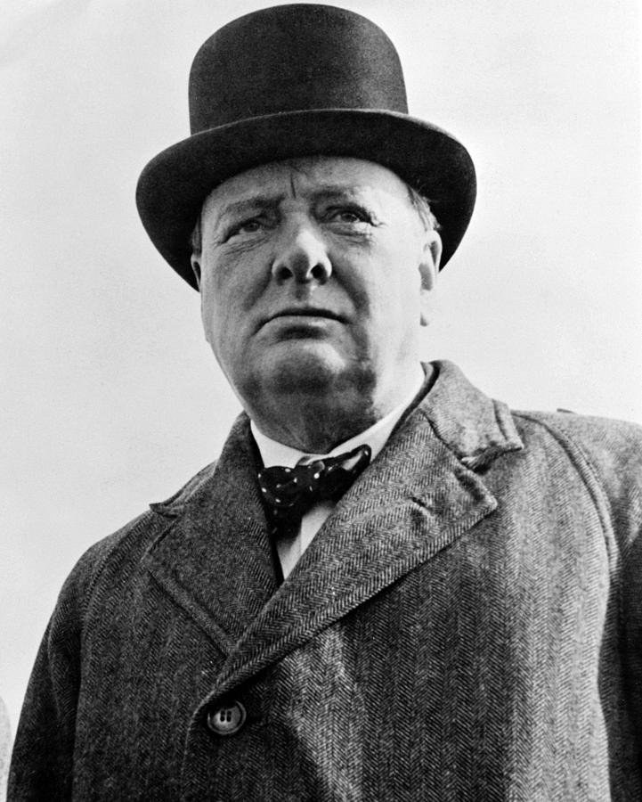 Winston Churchill Photograph by Georgia Clare