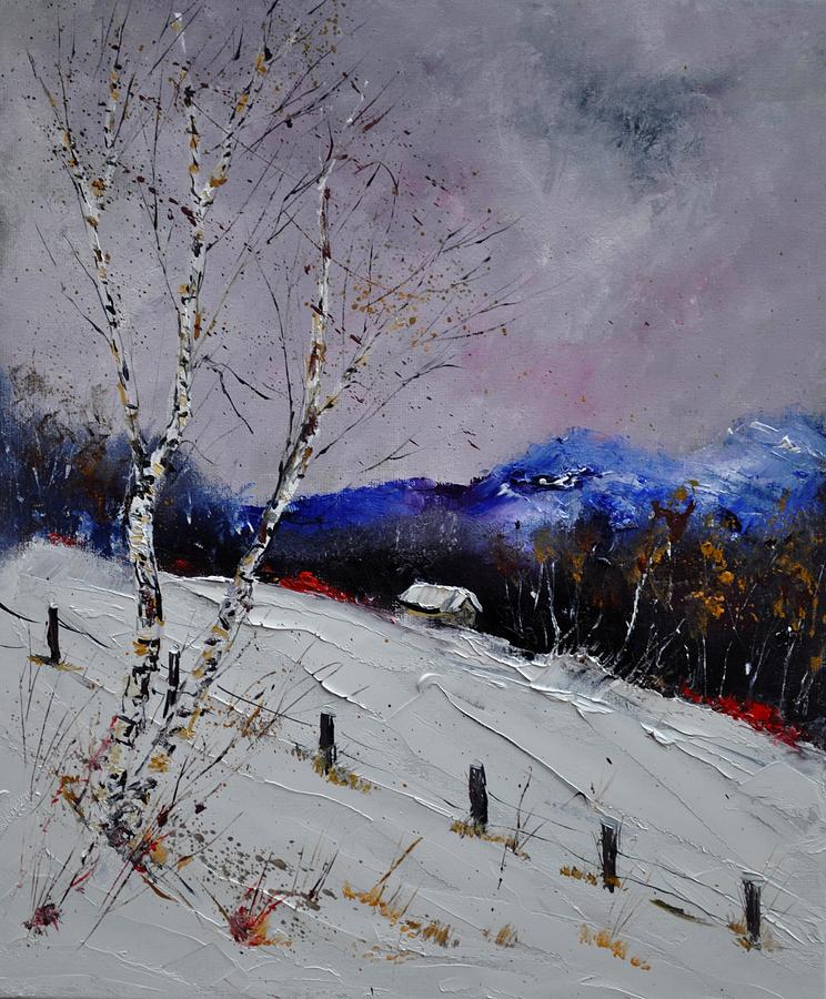 Winter 562121 Painting by Pol Ledent