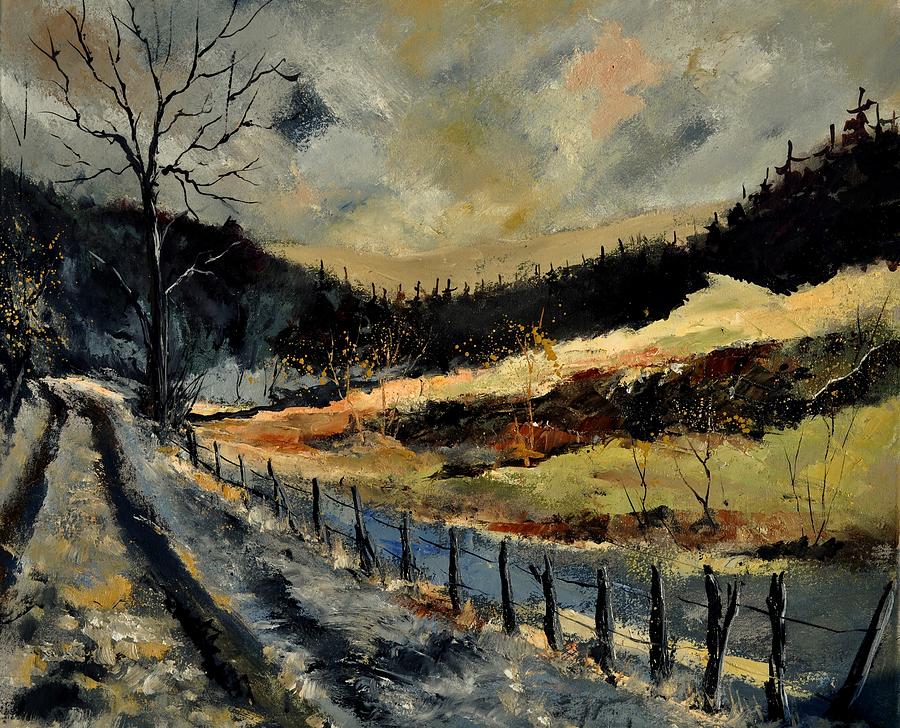 Winter Painting - Winter 563110 by Pol Ledent