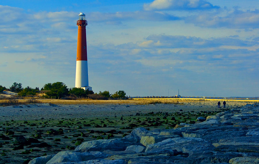 Winter Afternoon at Barnegat Light Photograph by Kristia Adams