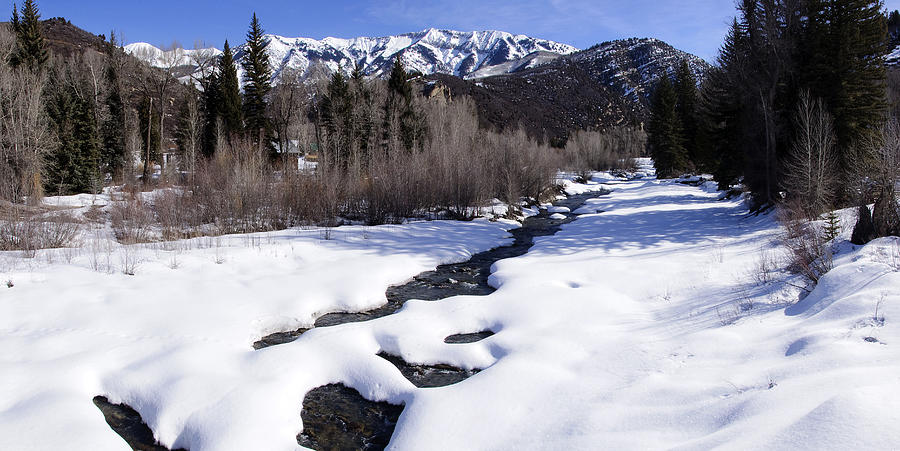 Winter at Anthracite Creek Photograph by Eric Rundle