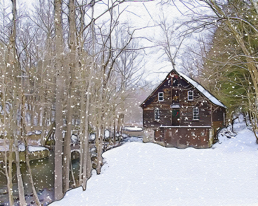 Winter at Kerrs Mill Photograph by Dave Sandt