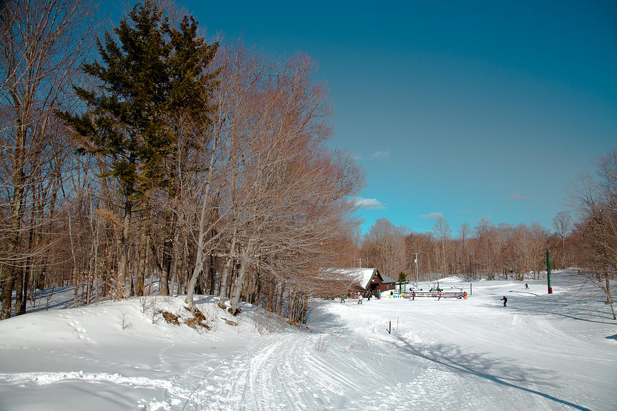 Winter at McCauley Mountain III Photograph by David Patterson