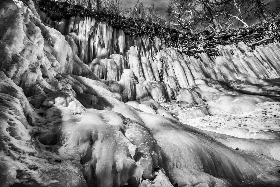 Winter At Minnehaha Falls Photograph