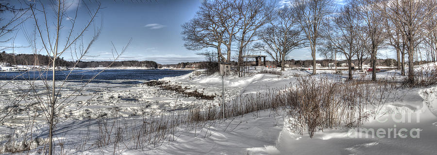 Winter at The Point Photograph by David Bishop