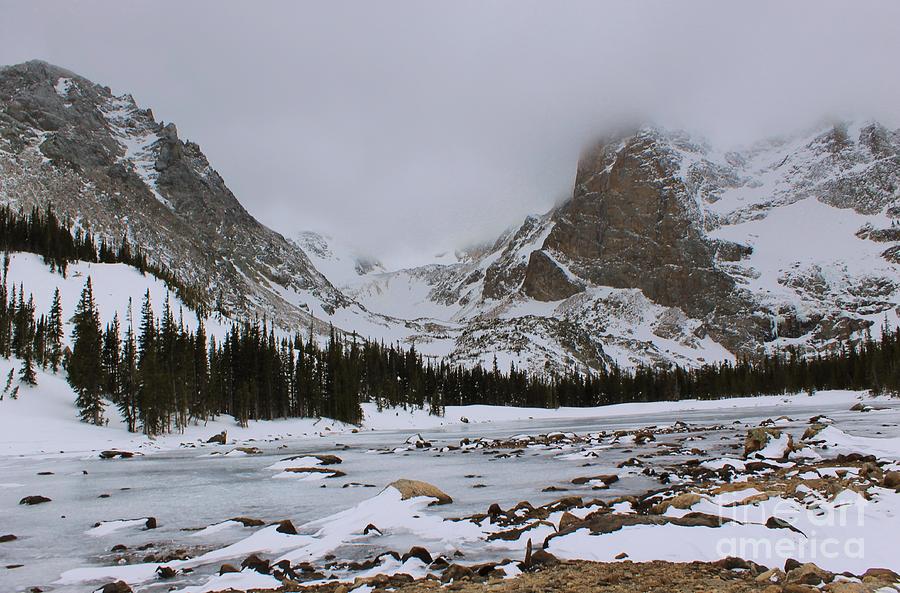 Rocky Mountain National Park Photograph - Winter at Two Rivers Lake by Tonya Hance