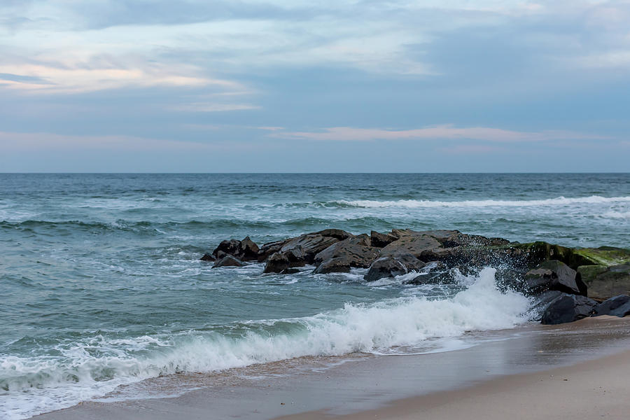 Winter Beach Day Lavallette New Jersey Photograph by Terry DeLuco