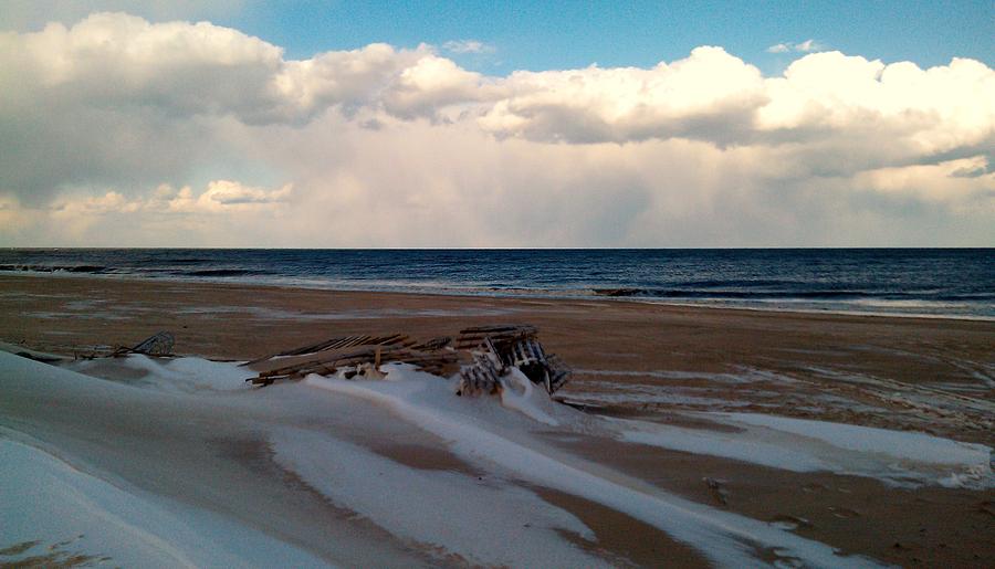 Winter Beach Photograph by Rita Tortorelli