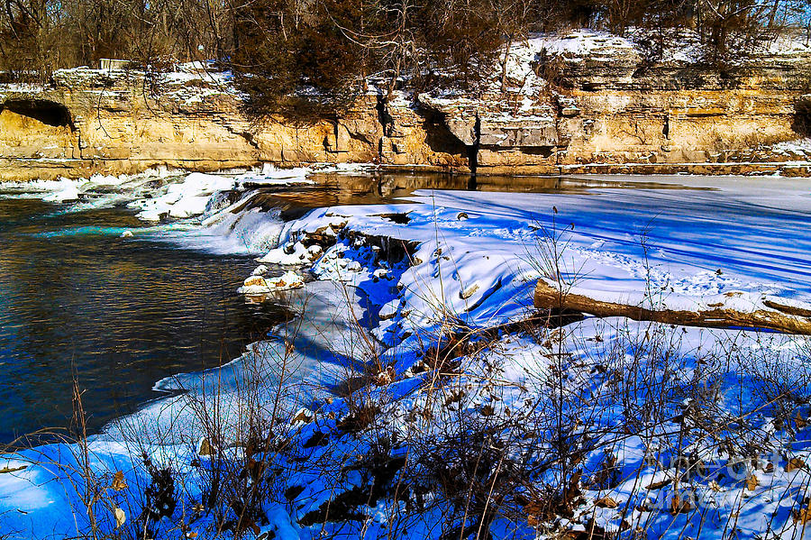 Winter Blues Photograph by Peggy Franz