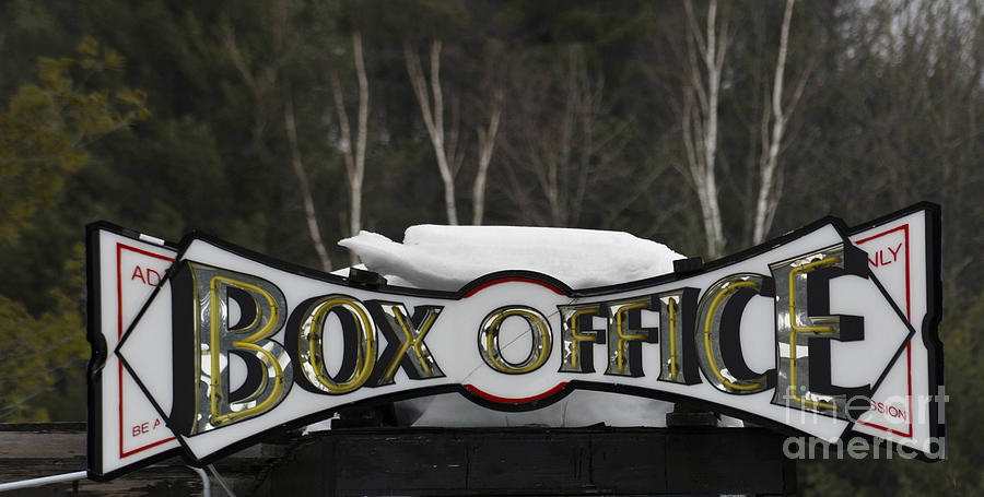 Winter Photograph - Winter Box Office by Elaine Mikkelstrup