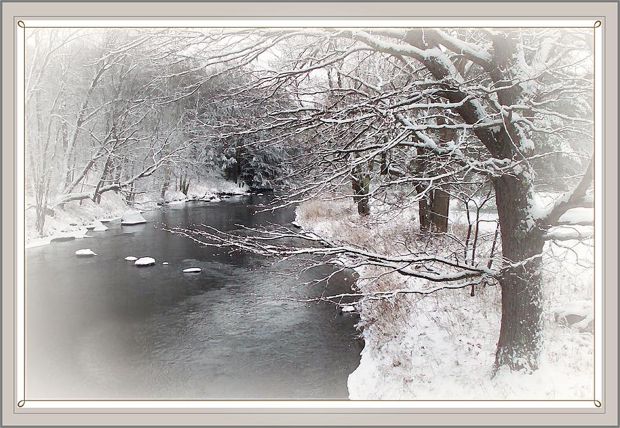 Winter Brook Photograph by Joy Nichols