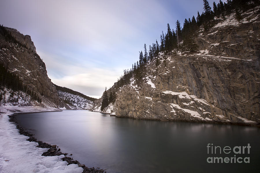 Banff National Park Photograph - Winter Calm by Evelina Kremsdorf