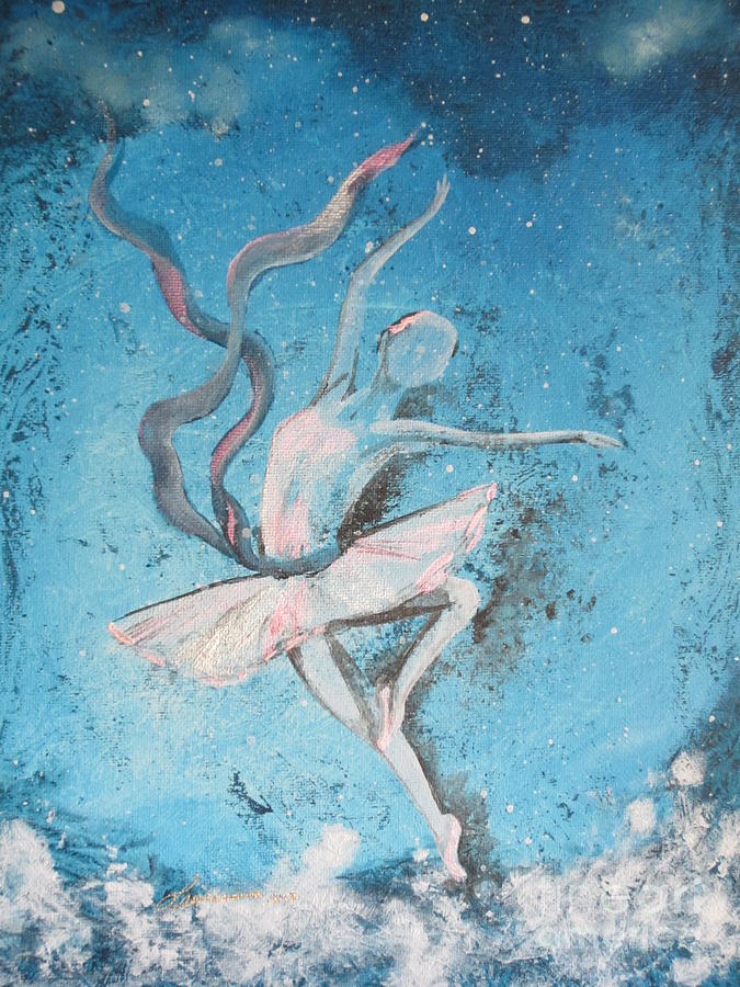 Winter Dancer1 Painting by Laurianna Taylor