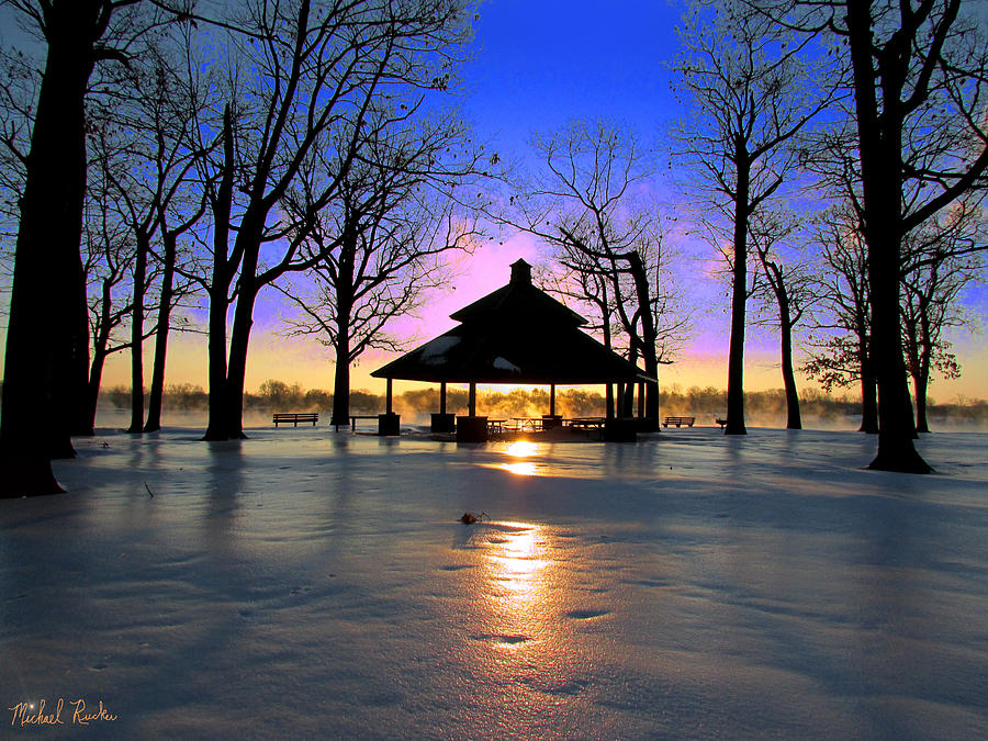 Winter Dawn Photograph by Michael Rucker