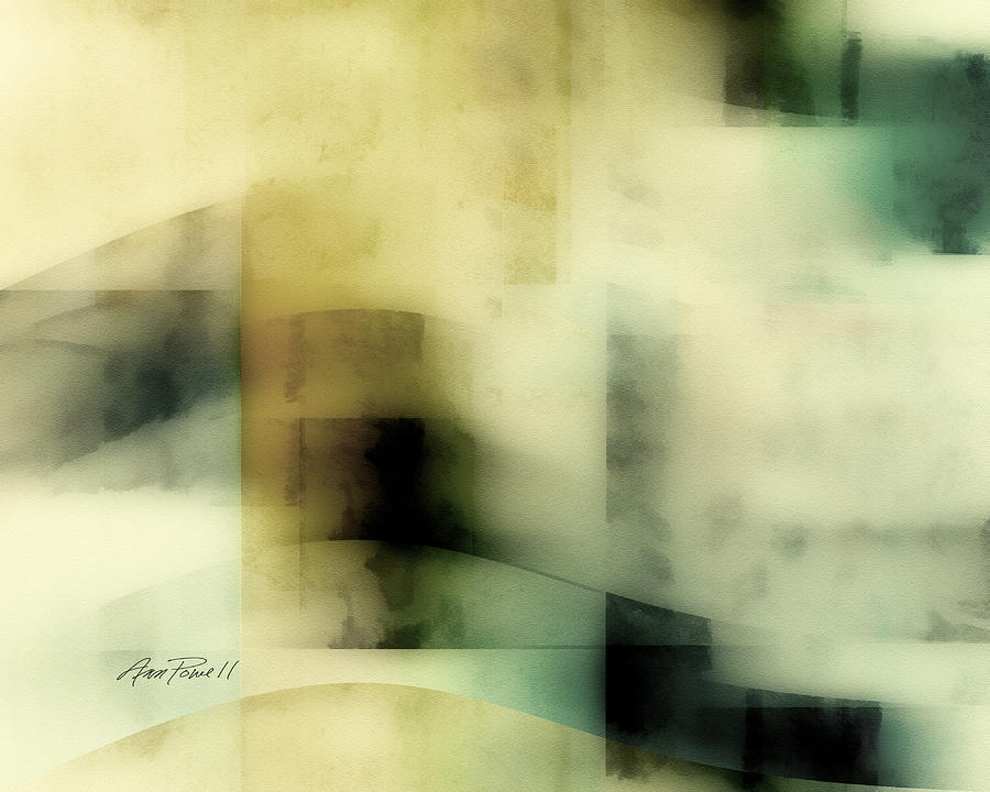 Winter Dream - abstract art Digital Art by Ann Powell