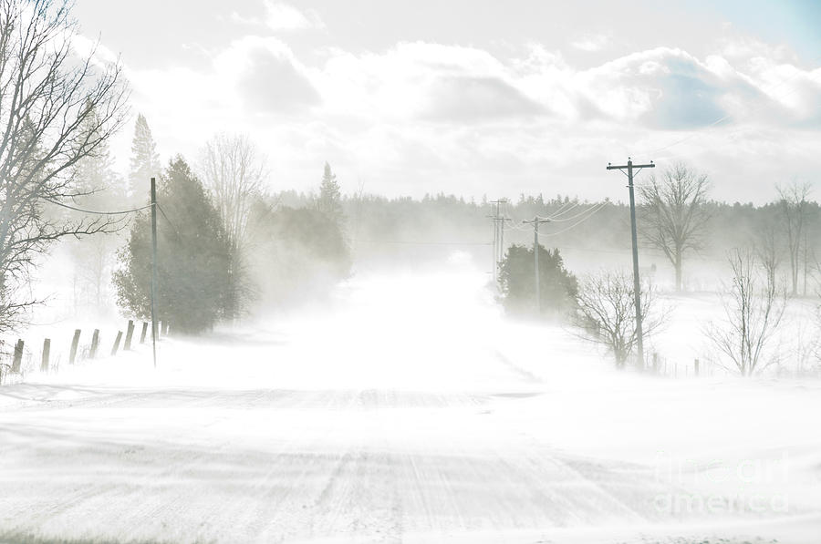 Winter Driving Photograph by Cheryl Baxter