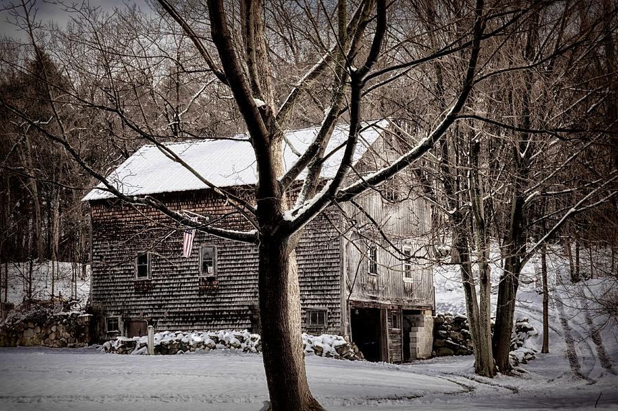 Winter Farm Photograph by Tricia Marchlik