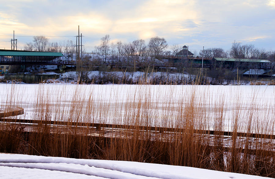 Winter Fox River Photograph by Milena Ilieva