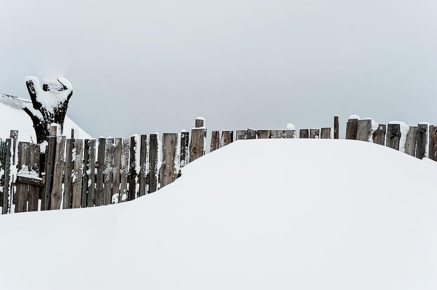 Winter Geometry 3. Russia Photograph