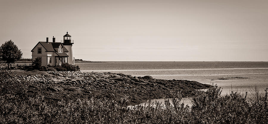Winter Harbor Lighthouse Photograph by Wayne Meyer