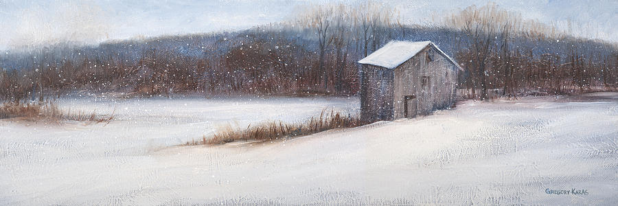 Winter Painting - Winter Harmony by Gregory Karas