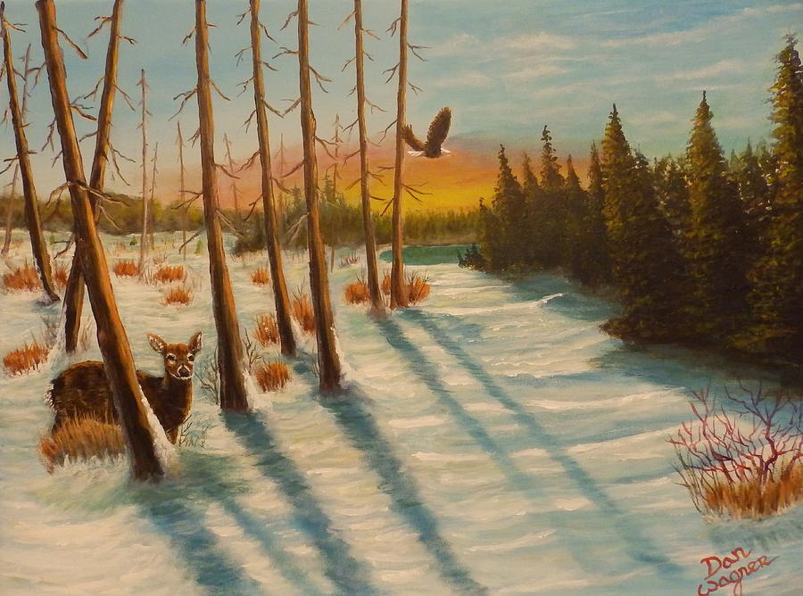 Winter Haven Painting by Dan Wagner