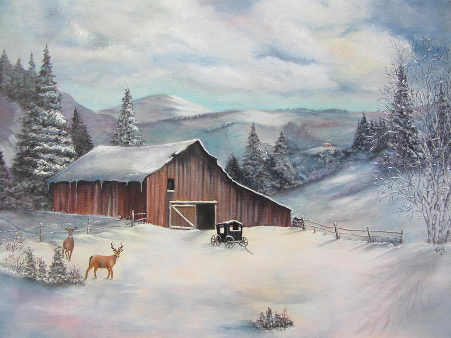 Winter Haven Painting by Terry Boulerice