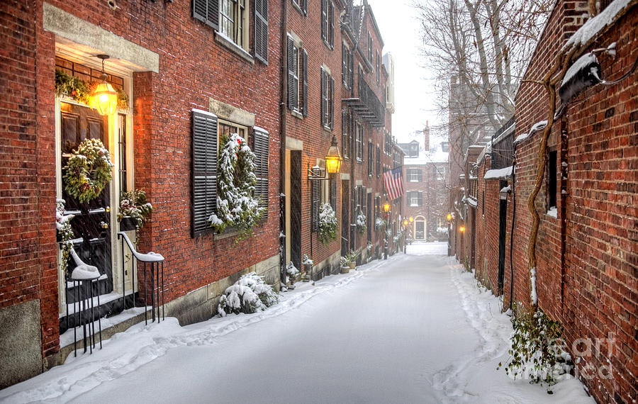 Winter in Boston Photograph by Denis Tangney Jr - Fine Art America