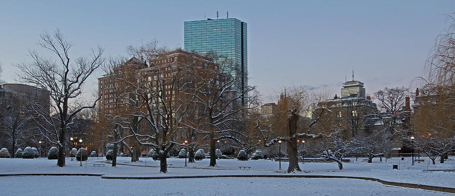 Juno Photograph - Winter in Boston by Juergen Roth