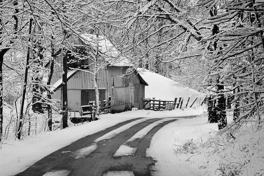 Winter In Indiana Photograph by Walt Sterneman