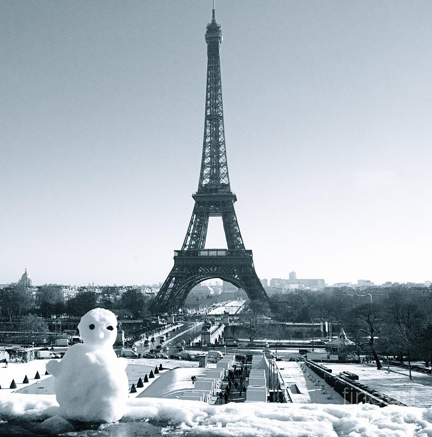 Paris Photograph - Winter in Paris by Louise Fahy