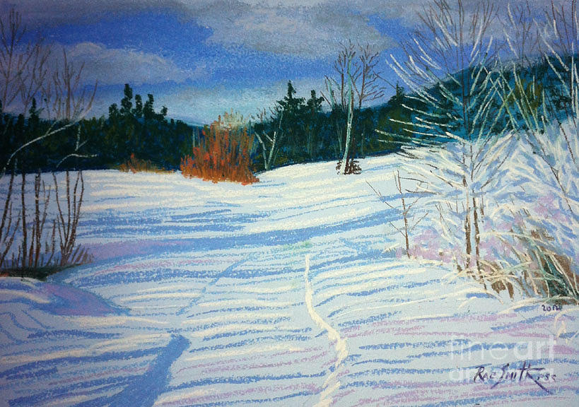 Winter in Sackville  Pastel by Rae  Smith PSC