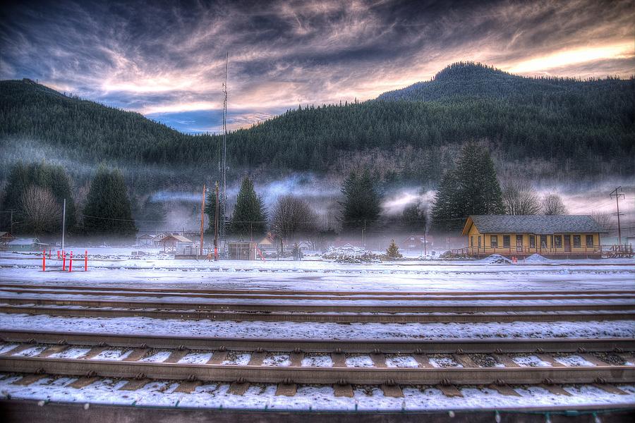 Winter in Skykomish Photograph by Spencer McDonald