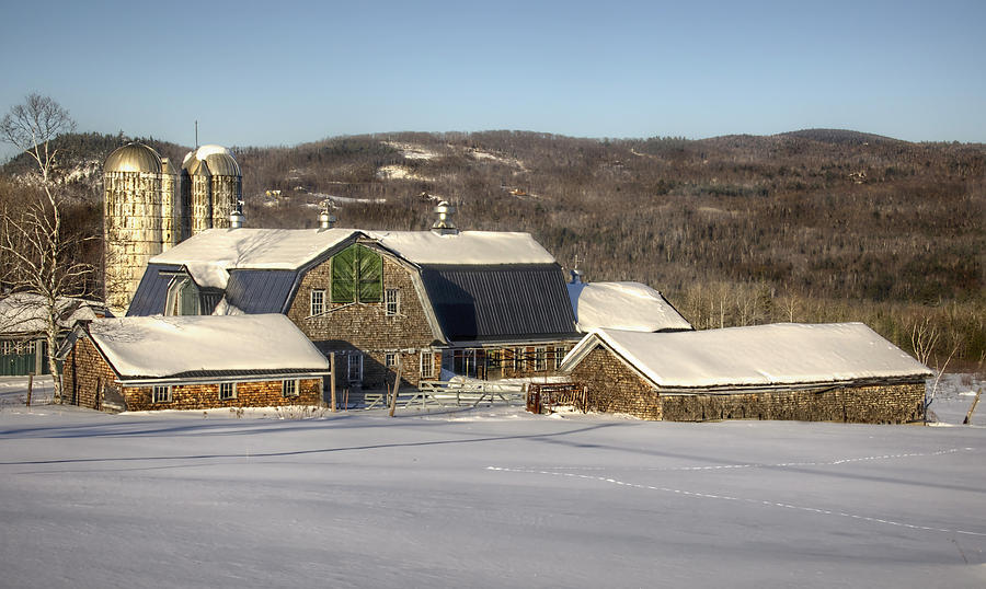 Landscape Photograph - Winter in Sugar Hill by Diana Nault Landscape Photograph - Winter in Sugar Hill by Diana Nault