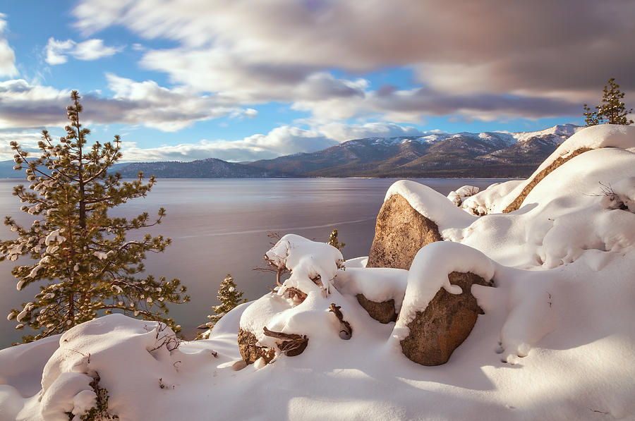 Winter in Tahoe Photograph by Jonathan Nguyen
